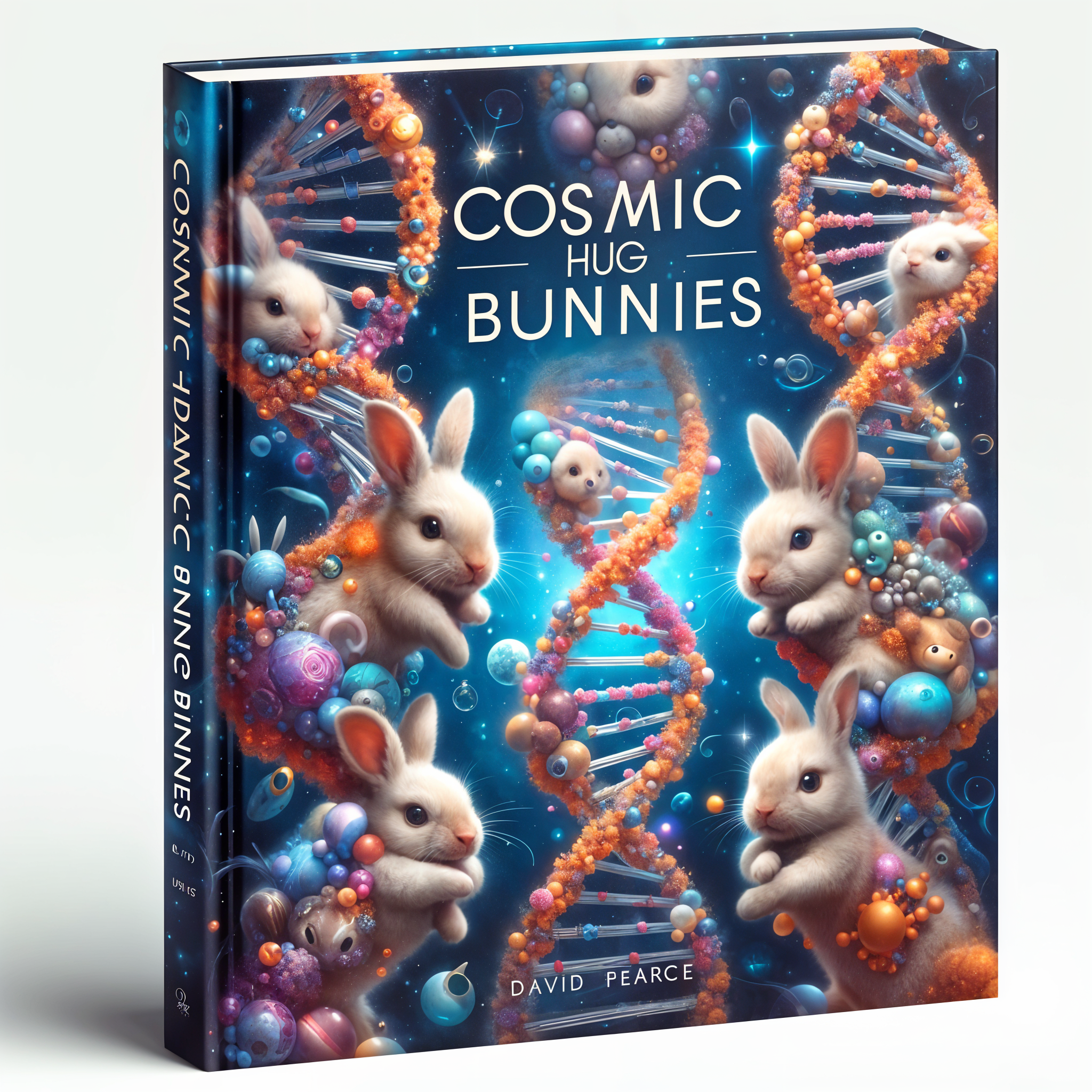 Cosmic Hug Bunnies  by David Pearce