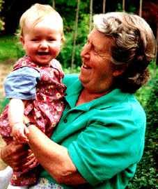 photograph of  Joyce and Rosie Pearce